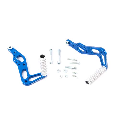 COPPIA PEDALI ALLUMINIO ANODIZZATO