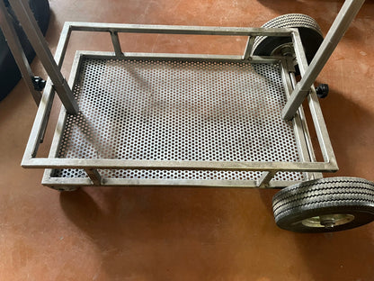 Carrello Porta Kart Gomme Piene