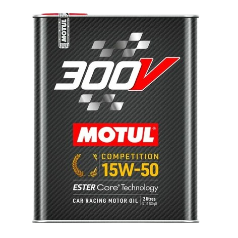 Olio motore 4 Tempi - 300V COMPETITION - 2 Litri - 15W50 Motul
