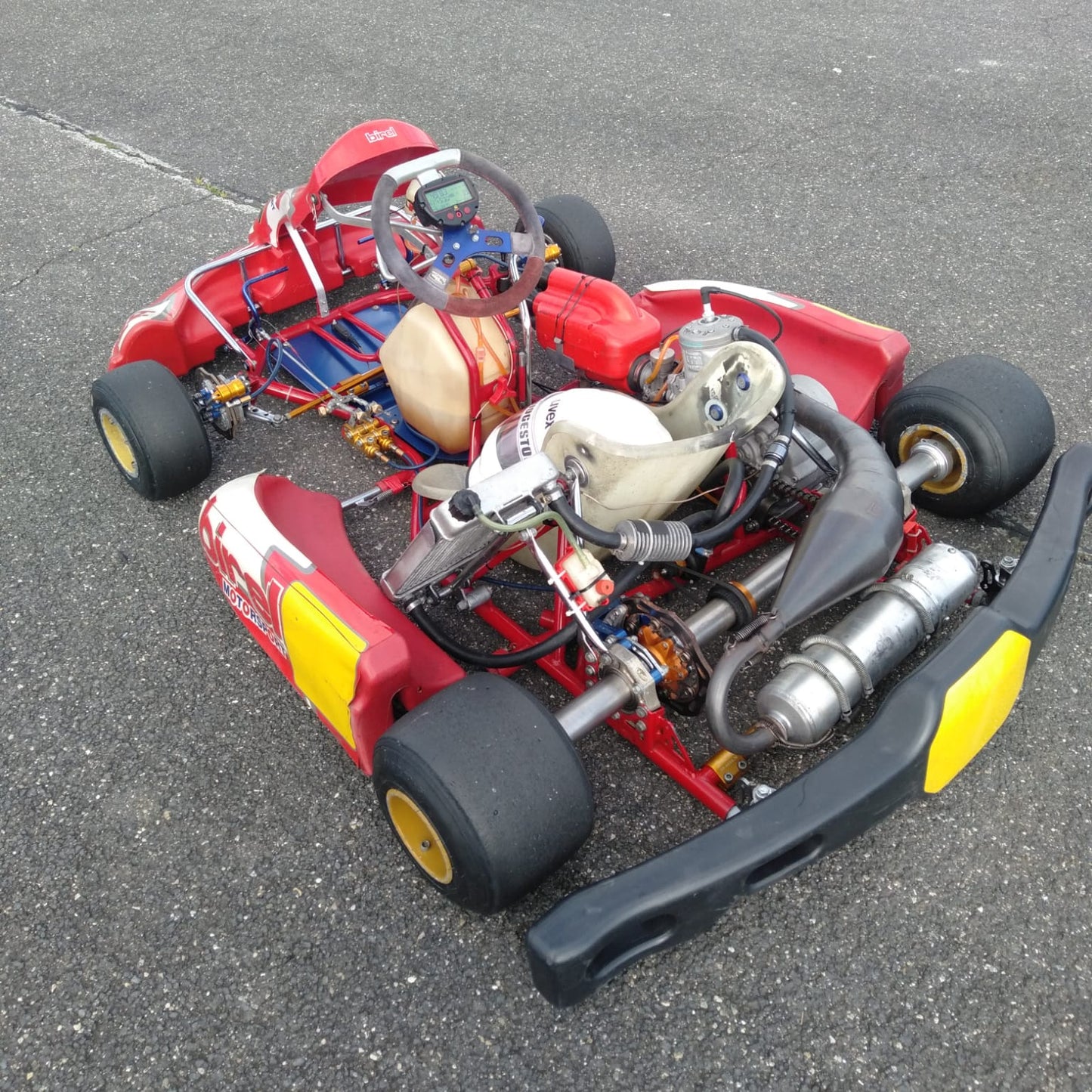 Telaio Birel con Motore Tm K8